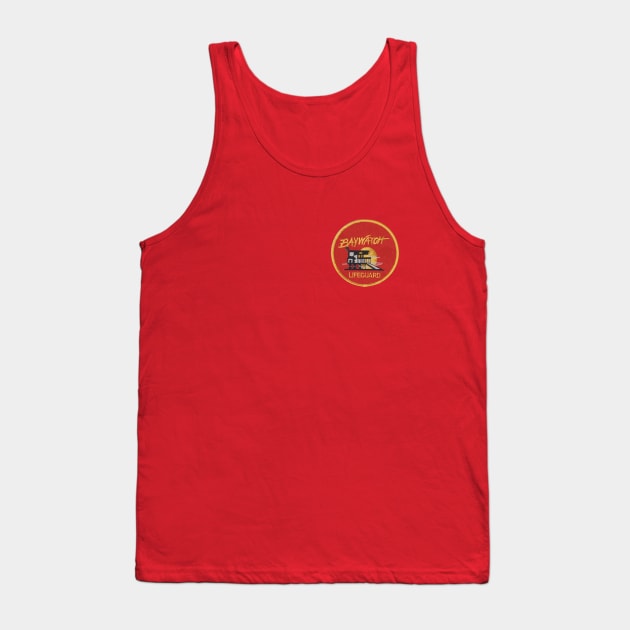 Baywatch badge - uniform Tank Top by madmonkey